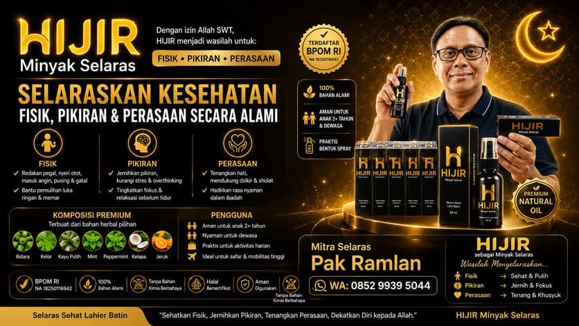 HIJIR Minyak Selaras - Perbandingan