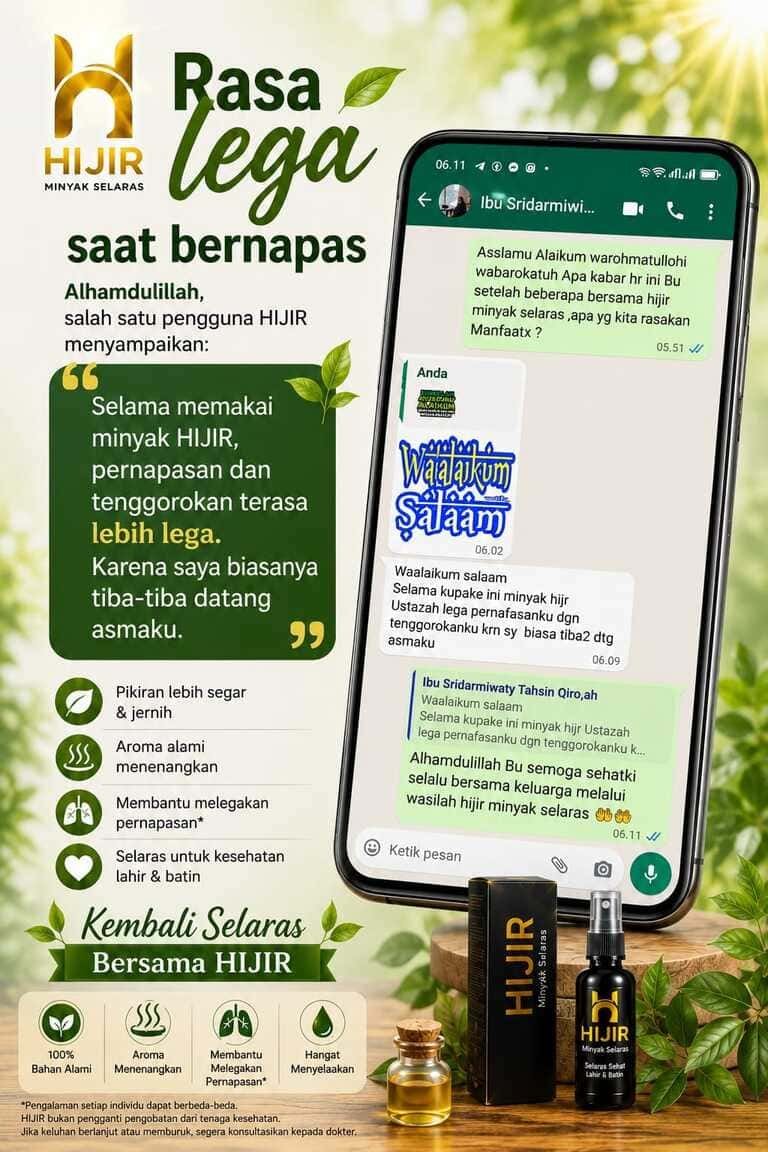 Testimoni HIJIR 6